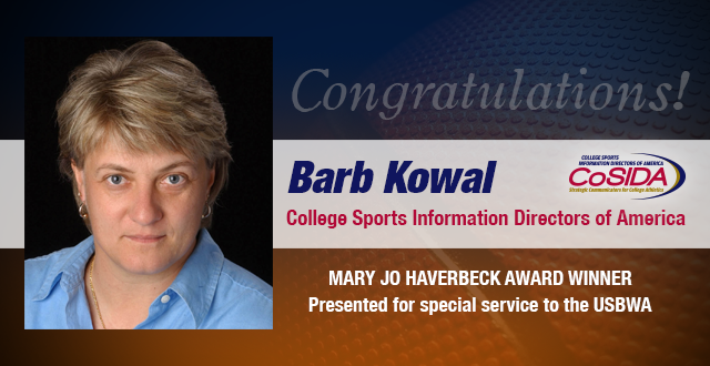 Barb Kowal Named 2017 Mary Jo Haverbeck Award Winner
